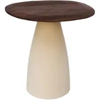 LivingFurn Salontafel Brix Marron Mango 50cm