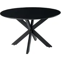 LivingFurn ronde eetkamertafel oslo acasia hout 120 cm