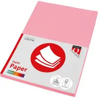 Quantore Kopieerpapier Colour A4 80gr roze 100 vel - 4 stuks