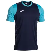 Joma Cancha T-shirt Met Korte Mouwen Blauw XL Man