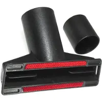 DParts kleine zuigmond met rode strip - 32mm + 35mm - stofzuiger meubelzuigmond - universeel stofzuigermondstuk - geschikt voor Miele Bosch Siemens Philips AEG Karcher
