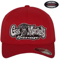Gas Monkey Garage Flexfit Baseball Cap GMG-92-GMG9902-CB37 Red-L/XL