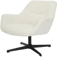 LivingFurn fauteuils daphne sand - stof