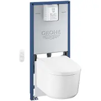GROHE Rapid SLX - Voorwandmontageset, elektronisch bidet en zitting, wit-alpin 36509SH0