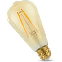 Spectrum LED LED Lamp E27 2W 230V - 240 Lumen - 2400K Warm wit - Gezellig licht - Energiezuinig