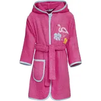 Playshoes Badstof Badjas Flamingo Roze | Maat: 122/128