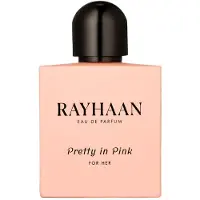 Rayhaan Pretty in Pink Eau de Parfum 100ml - Luxe Damesparfum, Cassis, Meiroos, Fresia, Vanille & Patchouli | Romantisch, Elegant & Mysterieus met Kajal Sticker