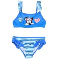 Disney Minnie Mouse - - Bikini - Badpak 2-delig - Blauw - Maat 98