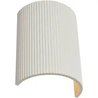 QAZQA Scandinavische wandlamp beige ovaal - Plaster