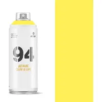 Montana Colors MTN94 Kanariegele spuitverf - 400ml lage druk en matte afwerking