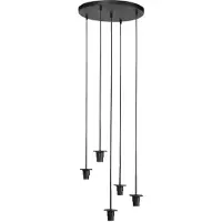 Mexlite HaloSwap 4220ZW – Zwarte hanglamp met eindeloze creatieve mogelijkheden