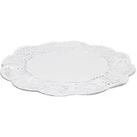 Patisse Taartranden 36cm 6 Stuks Wit wit Papier Bakvorm