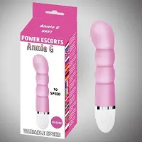 Power Escorts Vibrators Voor Vrouwen – Tarzan Vibrator – Clitoris En G-spot Stimulator – Duo-Vibrator - - Annie G - G Spot Vibrator - 16,5 cm - 10-Speed - BR81 - Roze - gave Cadeaubox