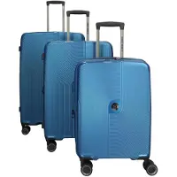 Enrico Benetti Richmond 3-delige kofferset petrol blue