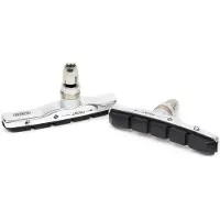 Elvedes V-brake remblokken - 72mm - zwart - aluminium cartridge - superieure remprestaties - set van 2