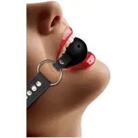 Ouch! Ouch - Ball Gag met gaten en diamanten