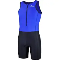 Rogelli Florida Trisuit Heren en Dames - Mouwloos - Zwart Blauw - XS