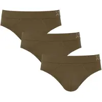 Sloggi Slip 'Briefs' bruin / olijfgroen