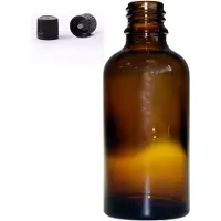 Ancient Wisdom Glazen Druppelflesjes Met Druppelaar 50ml - 5 Stuks - Druppelfles - Druppeldop - Aromatherapie