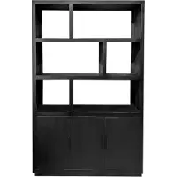 LivingFurn kabinetkast jaxx 50x145x230 mangohout
