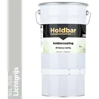 Holdbar Keldercoating Lichtgrijs (RAL 7035) 5 kg