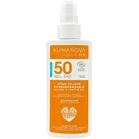 Alphanova Organic Certified Zonecream Voor Volwassenen Hoge Bescherming SPF 50 125 g Huidcrème