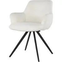 LivingFurn eetkamerstoel doreen boucle - 2 stuks