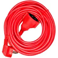 EDM Verlengbare Kabel EDM Flexibel 3 x 1,5 mm 10 m Rood