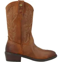 Develab Meisjes Laarzen 44374 - Cognac - Maat 31