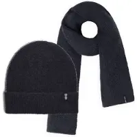 Tumble 'n dry Jongens Mutsen Beanie + Scarf Boys - Donkerblauw - Maat 122/164