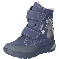 Ricosta Snowboots 'Annika' marine / grijs / oudroze / zilver