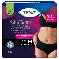 Tena Silhouette Plus Noir - Lage taille Large - 6 pakken van 10 stuks