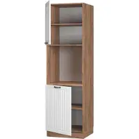 Vicco Fame-Line Ovenombouwkast – 60 cm open Wit Landhuis