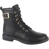 Giga Veterboots zwart Leer Maat 35
