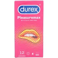 Durex Kondomer Pleasuremax 12 stk.