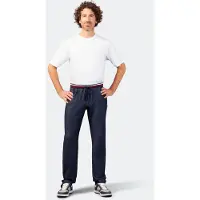 Hajo Heren pique stretch broek blauw - Blauw - Maat - 58