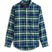 Tommy Hilfiger Overhemd korte mouw HERO FLANNEL TARTN CHCK RF SHIRT heren EU S