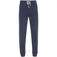 Hajo Heren joggingbroek met boorden blauw - Blauw - Maat - 52