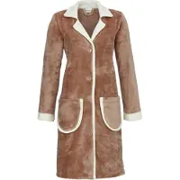 Ringella Roze fleece badjas | Maat 44