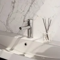 Brauer Stripe wastafelkraan model A met ColdStart chroom
