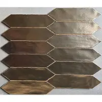 Terre d'Azur Barco wandtegel 7.5x30cm brons
