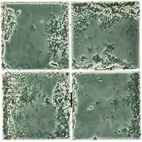 Terre d'Azur Denia wandtegel 10x10cm groen