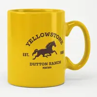 Yellowstone Kopje/koffiemok Dutton Ranch Montana Mok