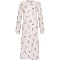 Ringella Warm katoenen nachthemd roze | Maat 38