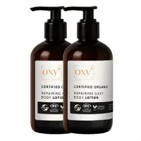 Oxy8 Natural Cosmetics Repairing Silky Body Lotion – 2 stuks voor gladde & stevigere huid 500 ml