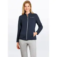 Hajo Dames homewear jasje blauw - Blauw - Maat - 40