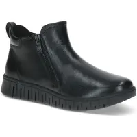 Caprice Damenschuhe Stiefel Reißverschluss Schwarz Freizeit