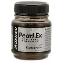 Jacquard Pearl Ex Pigment donkerbruin 14 gr - creatief poeder speelgoed.