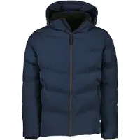 Cars Jeans Regular fit gewatteerd jack met logo-applicatie, model 'Lozzo'
