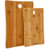 Karaca Bamboo - 2-delige Bambu Snijplank Set B3064 - 30 x 19 cm + 35 x 24 cm